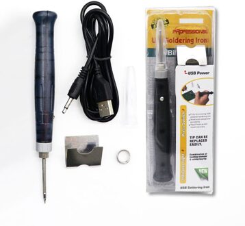 5V 8W Usb Elektrische Aangedreven Soldeerbout Pen Tip Touch Schakelaar Lasapparatuur Brandende Tips Mini Draagbare Nuttig usb Aangedreven