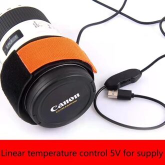 5V Telescopen Camera Dslr Lens Dauw Heater Strip Lineaire Temperatuurregeling Dauw Heater DN30-30cm