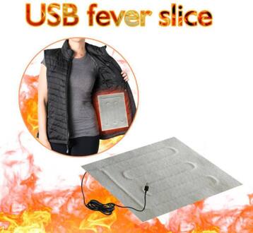 5V Usb Verwarming Pad Draagbare Diy Vest Jas Kleding Verwarming Warmer Pad