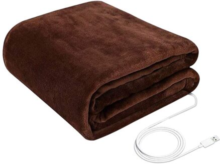 5V Usb Zachte Elektrische Dekens Verwarmde Shawl Winter Elektrische Opwarming Hals Schouder Carbon Fiber Verwarming Deken Pad koffie