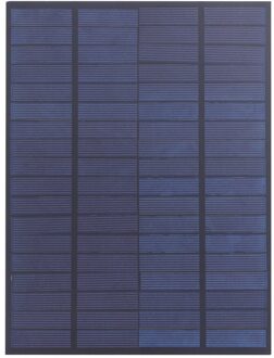 5W 18V Zonnepaneel Multi-Functionele Praktische Handig Polykristallijne Silicium Zonnecel Oplader Voor 12V Batterij