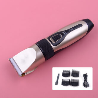 5W 3.7V Usb Elektrische Dier Pet Hond Kat Tondeuse Scheerapparaat Scheerapparaat Remover Cutter Kam Grooming Clipper Kit low Noise Multi-Niveau