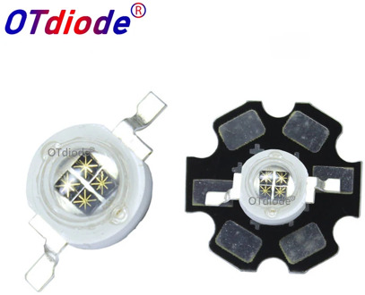 5W Infrared IR 940NM High Power LED Bead Emitter 4 chip DC1.4-1.7V 1400mA with 20mm PCB for Night Vision Camera