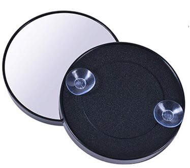 5X 10X Lichtgewicht Cosmetica Tool Ruimtebesparend Mini Zuignap Thuis Vergrootglas Ronde Glad Oppervlak Auto Make-Up Spiegel Draagbare 12stk