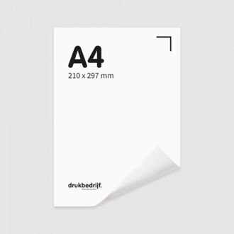 5x A4 poster afdrukken - snel reclame nodig? laat posters drukken! (5 st) drukken