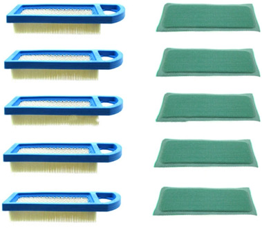 5X Air Filter for Briggs & Stratton 613022 650821 697152 698413 797007 794421 5079 4213 697292 4212 21A902 21A907 21A977 21B902