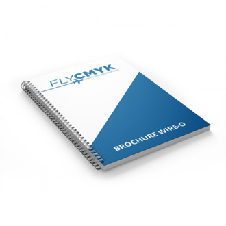 5x brochure wire-o bedrukken - t/m 250 stuks snel geleverd (5 st) drukken