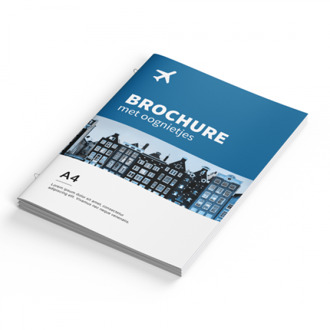 5x brochures met oognietjes drukken (5 st) drukken