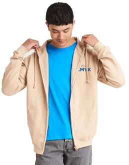 5x heren just hoods hoodie met rits - hoodies bedrukken - bedrukte hoodies drukken