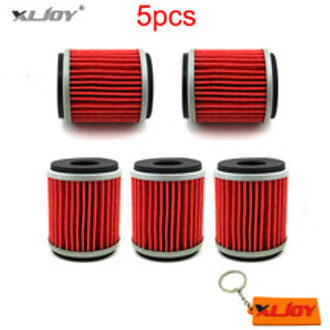 5x Olie Filter Voor Yamaha XT250 YZ250 YZ250F YZ450F WR250F WR450F