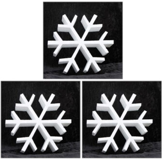 5x Piepschuim vormen ijskristal 30 cm hobby/knutselmateriaal
