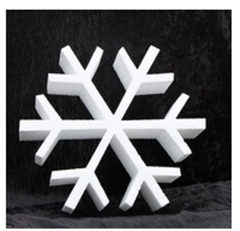 5x Piepschuim vormen ijskristal 40 cm hobby/knutselmateriaal