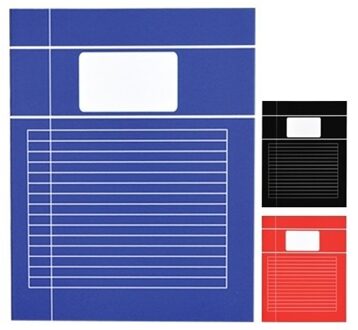 5x stuks A4 gelinieerde schriften - Schriften Multikleur