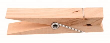 5x stuks mega houten wasknijpers 15 cm