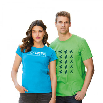 5x t-shirts bedrukken of borduren - gratis digitale proefdruk drukken