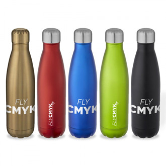 5x thermosfles met logo drukken