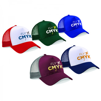 5x trucker caps bedrukken - verschillende petten voor jouw bedrijf of vereniging drukken