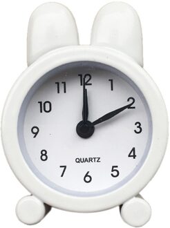 5X7Cm Wekker Creatieve Schattige Mini Metalen Kleine Wekker Slaapkamer Decor Desk Decor Leuke Klok Leuke wekker Desktop Klok