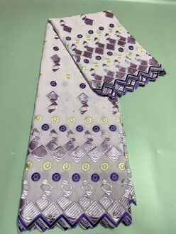 5Yard Zwitserse Kant Stof Zware Kralen Borduren Afrikaanse 100% Katoen Stoffen Zwitserse Voile Kant Populaire Dubai Stijl 8