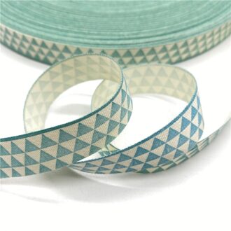 5Yards 15Mm Katoen Lint Gedrukt Katoen Linten Voor Bruiloft Kerst Decoratie Diy Naaien Stof #12