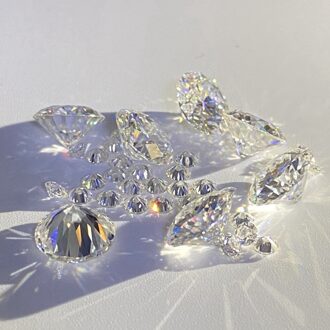 6.0 Def Ronde Witte Moissanite Steen Losse Diamant 0.8 Karaat