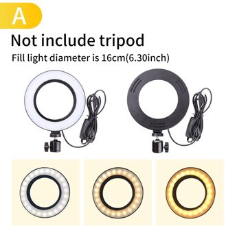 6/10 Inch Ring Licht Met 1.6M Statief Fotografie Youtuber Live Product Led Licht Fotografie Foto Ring Lamp 01
