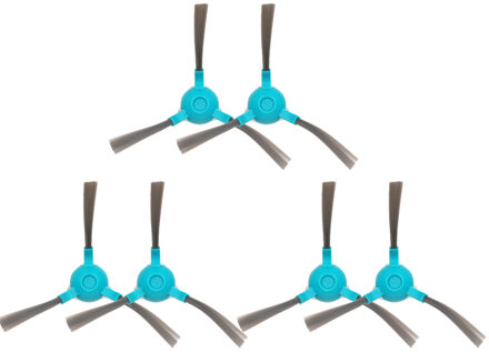 6/10 stuks zijborstel robot veegmachine accessoires vervanging voor Conga 1390 1290 stofzuiger 6 stk