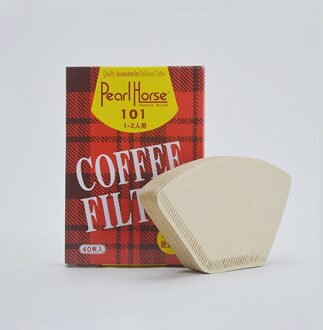 6/101/102/103/V01/V02/V60 "V" Vorm Koffiekopje Filter papier Espressomachine Mokka Pot Zeef Vel