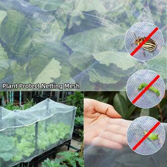 6/10M Insect Control Netto Groenten Zorg Cover Plant Covers Tuin Insectengaas Anti-Vogel Mesh Windows vruchten Netten 2.5x6m