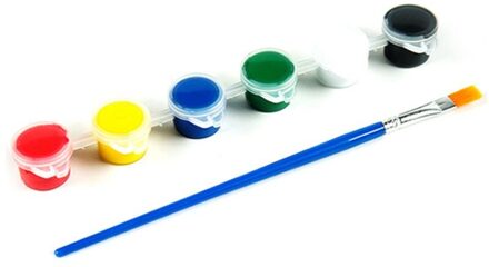 6/12 Kleuren Acrylverf Diy Handgemaakte Schilderij Art Materialen Muur Gips Standbeeld Graffiti Kinderen Schilderen A 3ml