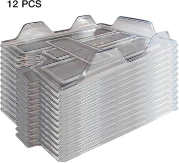 6/12 PCS Innovatieve Desktop File Storage Map Stack Bestand Opbergrek Office Bestand Organisatoren multifunctionele Opslag Clip 12 stk