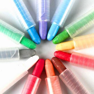 6/12 Pcs Krijt Water-Oplosbare Stofvrij Kleur Krijt Tekentafel Uitwisbare Effen Krijt Is Niet Te breken Tekening Krijt Voor 12 kleuren