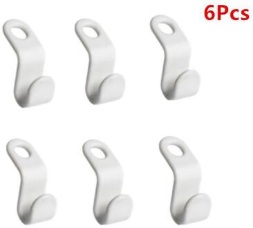 6/12Pcs Kleerhanger Haak Vouwen Opslag Houder Connector Kleding G5U7 Haak Hanger Opknoping Ruimte Verbinding Garderobe Sav z1Z6