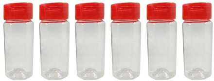 6/12Pcs Plastic Kruiden Fles Spice Pot Peper Shakers Zout Jar Kruiderij Kan Cruet Voor Keuken Barbecue Kruid & Spice Gereedschap