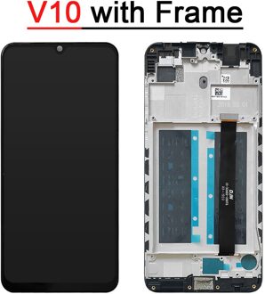 6.26 ''Voor Zte Blade V10 V10 Vita Lcd-scherm + Touch Screen Digitizer Vergadering Reparatie Onderdelen Met Gereedschap En lijm V10 met kader