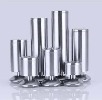 6-30cm Adjustable Stainless Steel Furniture Legs Cabinet Table Sofa Bed Feet Furniture Legs Feet