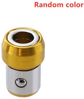 6.35Mm Schroevendraaier Bit Magnetische Ring Metalen Anti-Corrosie Sterke Magnetiseur Schroeven Boor Magnetische Ring Magneet Krachtige willekeurig