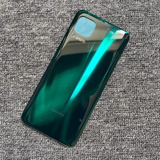 6.4 "Voor Huawei P40 Lite JNY-L21 JNY-L22 Back Glass Cover Batterij Behuizing Deur Lens Rear Case Met Camera Lens nova 7i 6SE 6 Se p40lite nee len groen