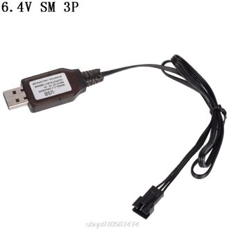 6.4V/7.4V Lader Li-Ion Batterij SM-3P Rc Speelgoed Afstandsbediening Speelgoed SM3P Draagbare Usb Lader J07 21 B 6.4V