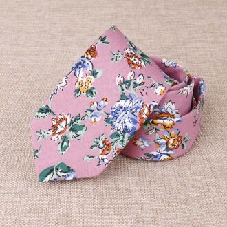 6.5 Cm Katoen Bloemen Stropdas Stropdassen Voor Mannen Suit Wedding Zaken Gravatas Corbatas Slanke Stropdas Das Accessoires MLD003
