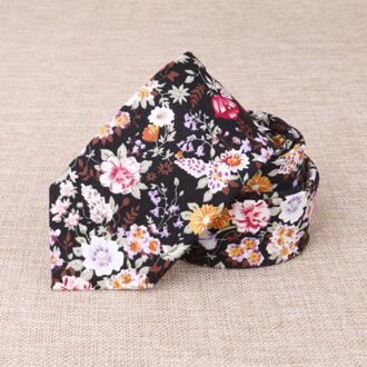 6.5 Cm Katoen Bloemen Stropdas Stropdassen Voor Mannen Suit Wedding Zaken Gravatas Corbatas Slanke Stropdas Das Accessoires MLD012