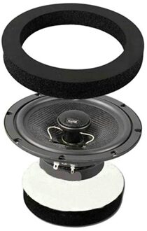 6.5 Inch Auto Speaker Ring Bas Portierbekleding Geluidsisolatie Katoen Audio Speakers Zelfklevende Geluiddichte Ring CZ