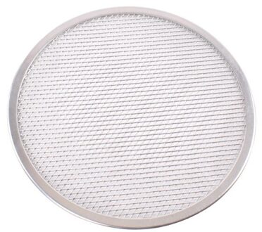 6/7/8/9/10/11/12Inch Non-stick Pizza Pan Naadloze aluminium Pizza Lade Ronde Pizza Plaat Pan Keuken Tool Bakvormen 10duim