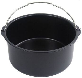 6/7/8 ''Non Stick Cakevorm Bakplaat Pan Ronde Roosteren Mand Bakvormen Mould Lucht Friteuse Accessoires 6duim