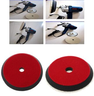 6/7 inch 150mm Auto Auto Zachte Wol Buffing Polijsten Pad Professionele Detaillering Gemengde Kleur 7 duim