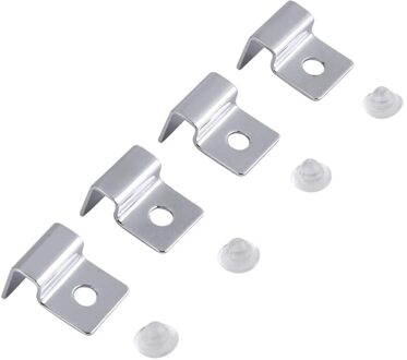 6/8/10/12Mm Rvs Aquarium Glas Aquarium Vaste Cover Clip Klem Beugel Houder plank Lamp Filter Vat Rack Stand