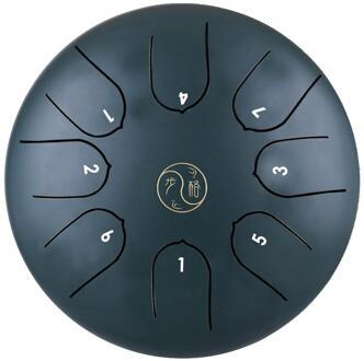 6/8Inch Tone Metal Boeddhistische Zingen Geluid Percussie Meditatie Zingen Drum Stone groen 6 inches