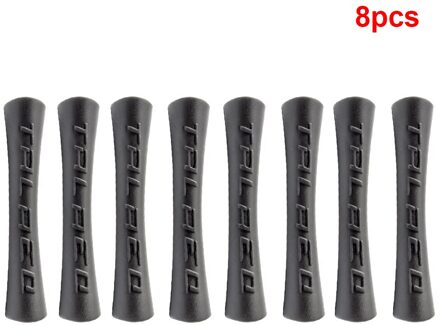 6/8Pcs Fiets Brake Shift Kabel Guard Anti-Wrijving Bike Frame Protector Buizen Beschermhoes zwart 8stk