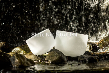 6 ''B Crown Charkra Frosted Quartz Crystal Klankschaal Met Een Gratis Suede En O-Ring