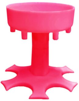 6 Borrelglas Dispenser En Houder Drank Distributeur Handig Drank Dispenser Glas Distributeur Party Bar Roze